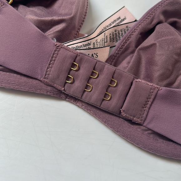 Victoria’s Secret purple incredible by Victoria’s Secret unlined plunge bra 32B - Picture 3 of 5